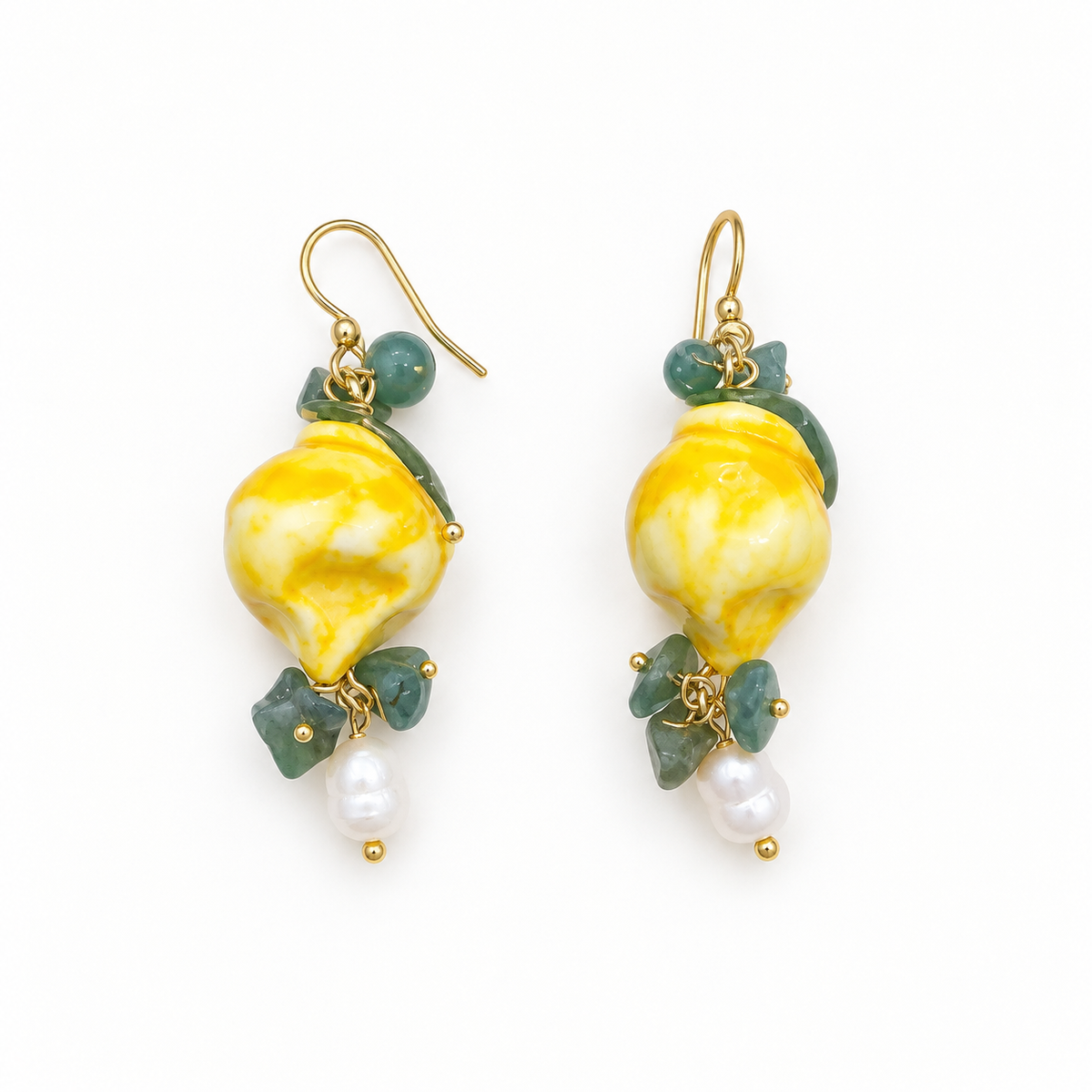 Pendientes Limones Cerámica