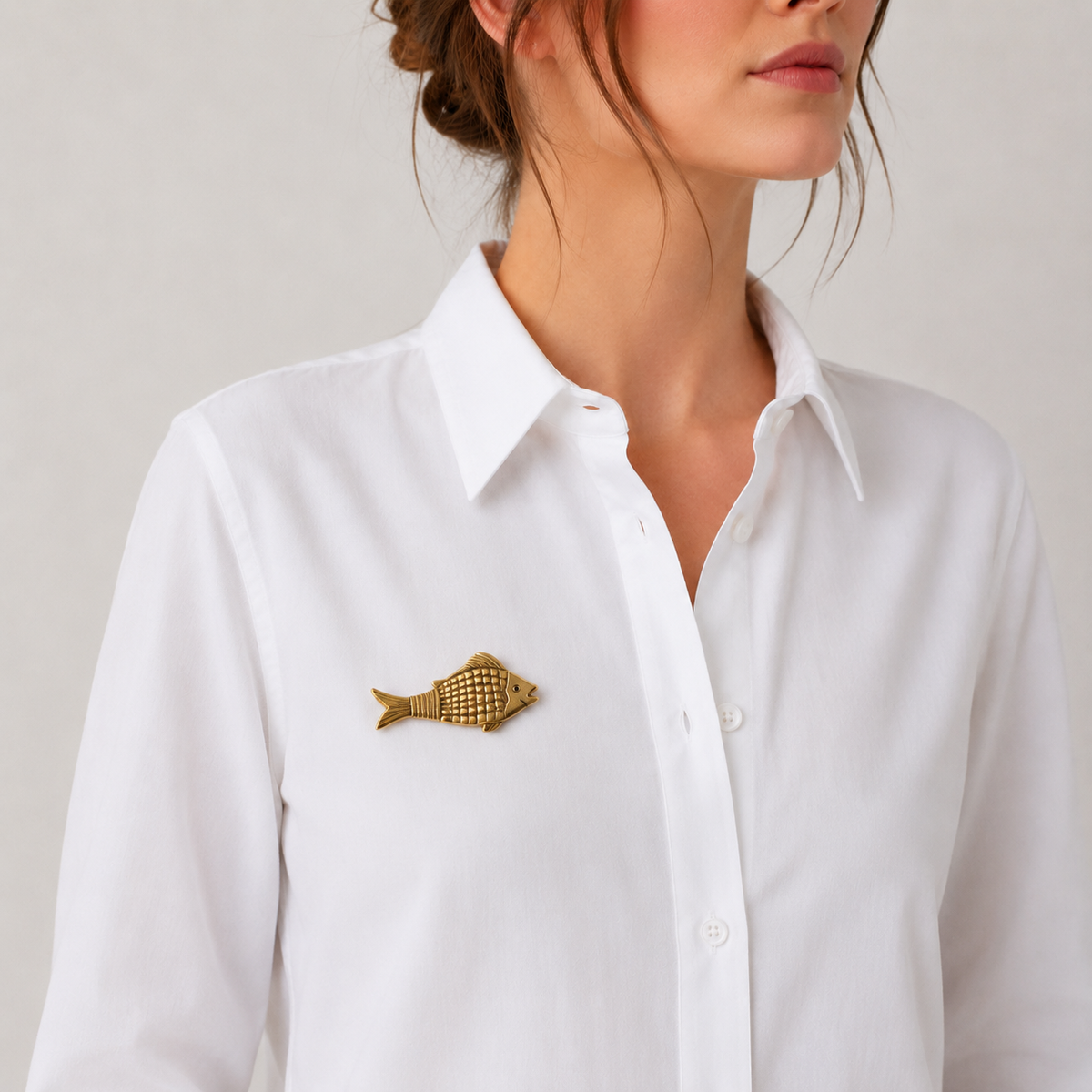 Broche Pez Dorado