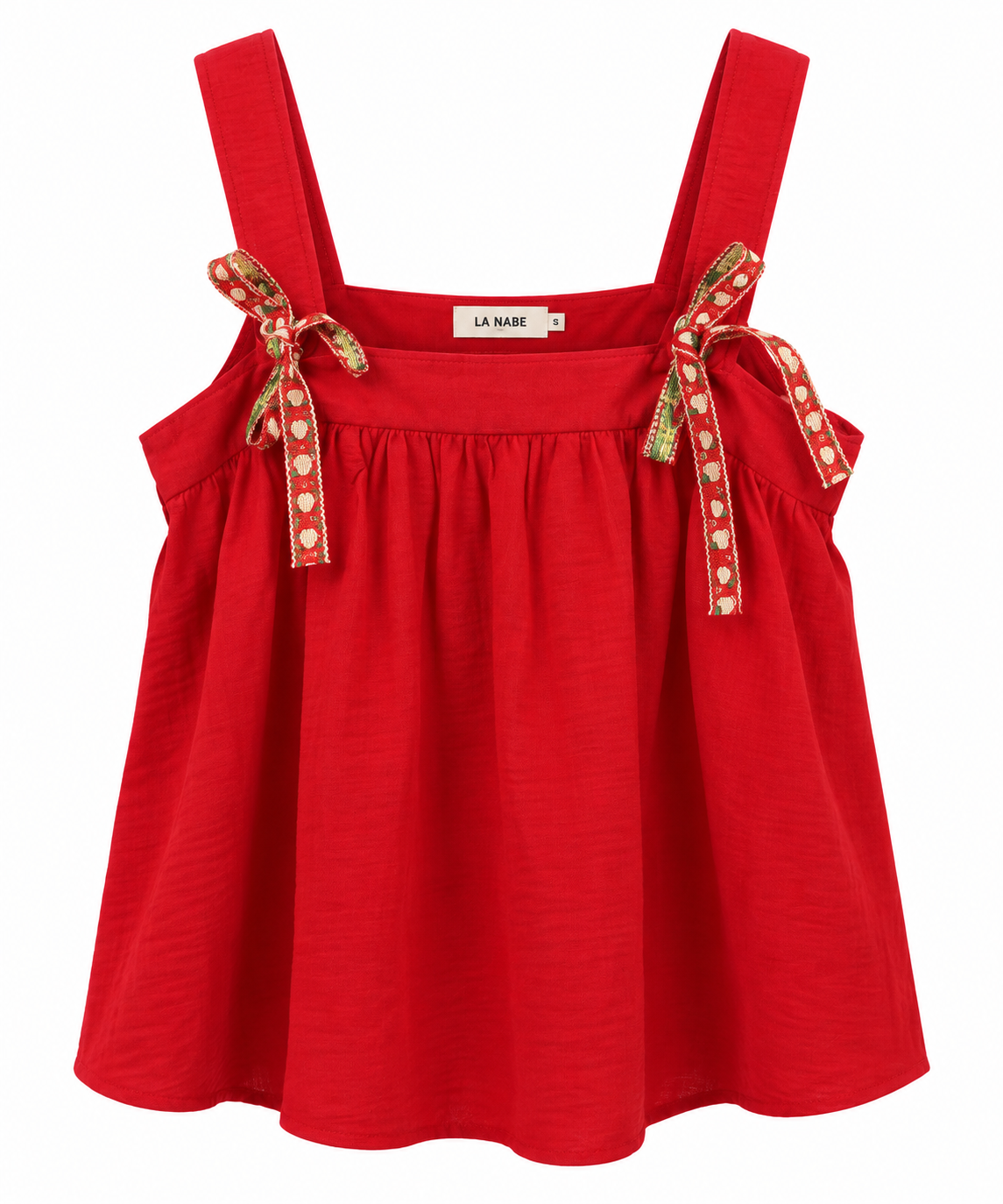 Top Rojo Tirantes