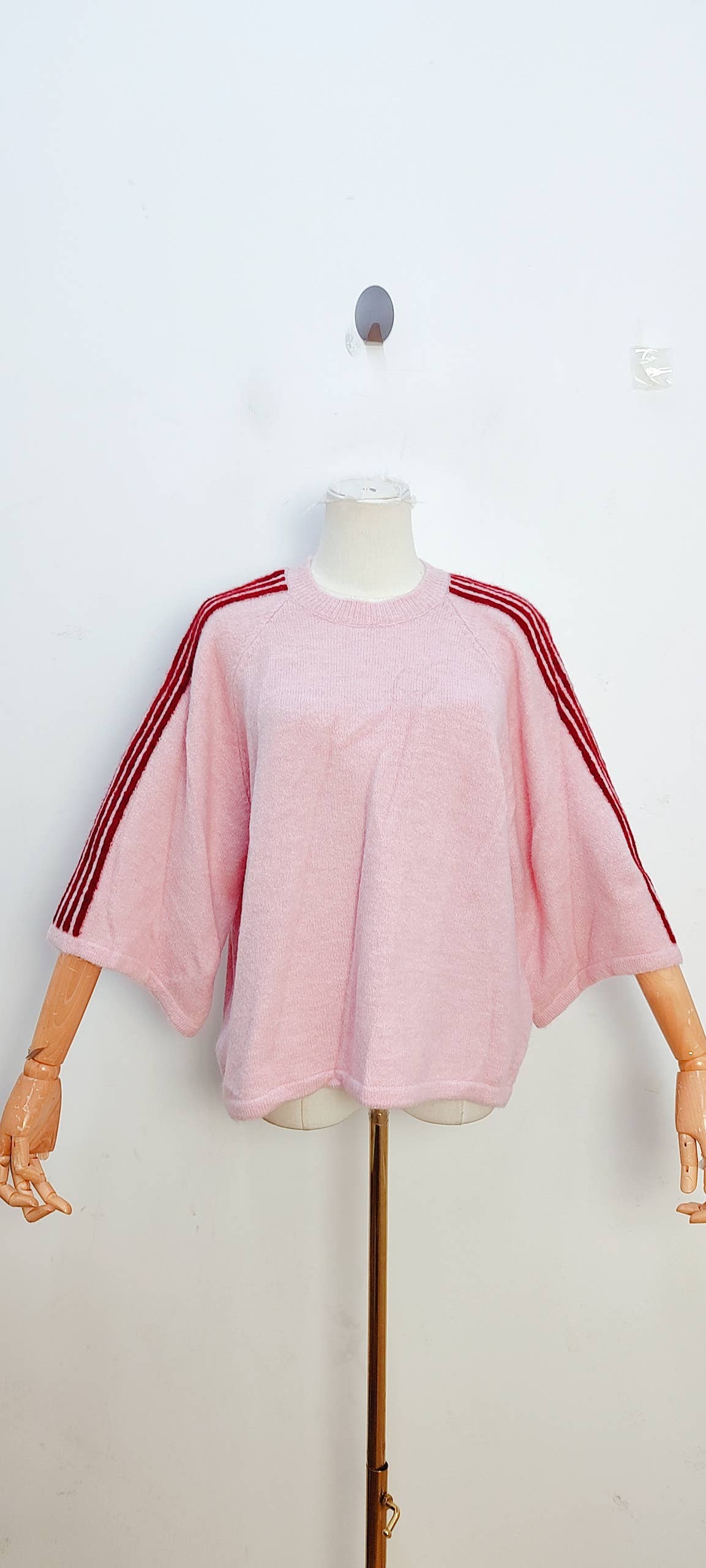 Jersey de punto burdeos