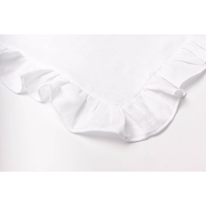 Servilletas Volantes Blanco