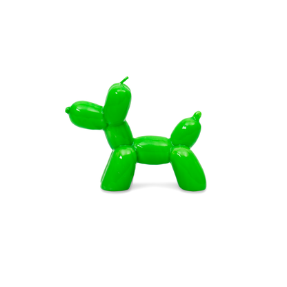 Vela Perro Globo Verde