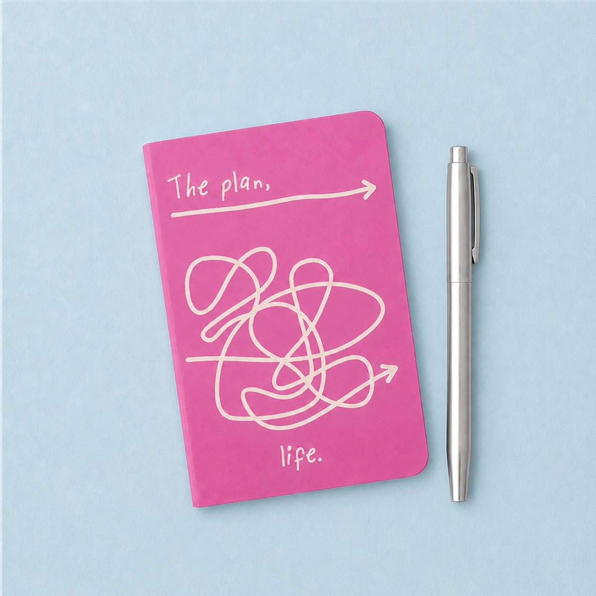 Planificador A6 rosa The Plan Life