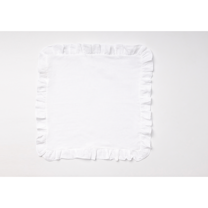 Servilletas Volantes Blanco