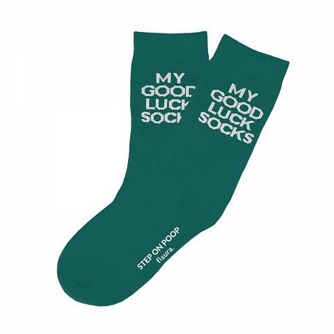 Calcetines Unisex My Good Luck Socks Verde