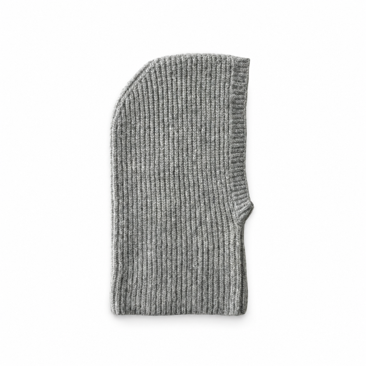 Balaclava Canalé Gris Claro
