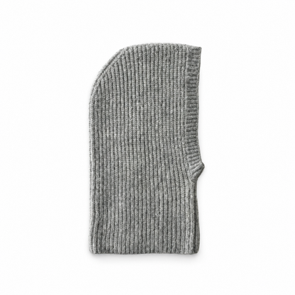 Balaclava Canalé Gris Claro