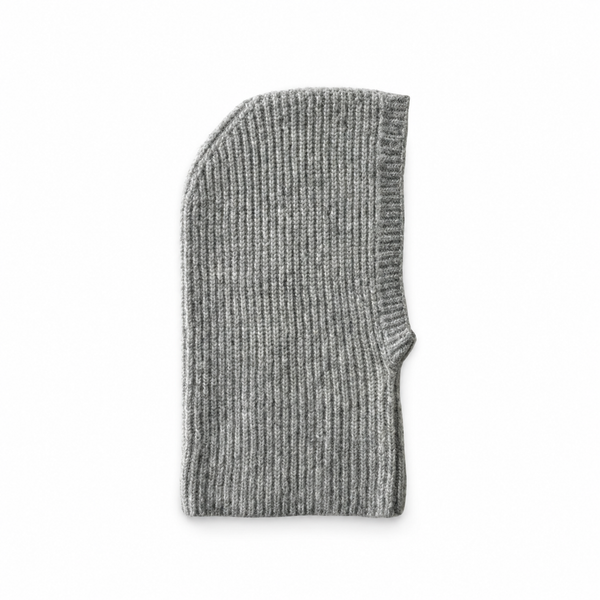 Balaclava Canalé Gris Claro