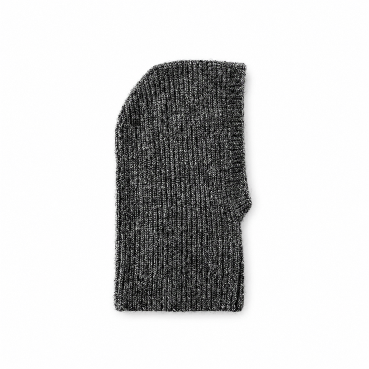 Balaclava Canalé Gris Oscuro