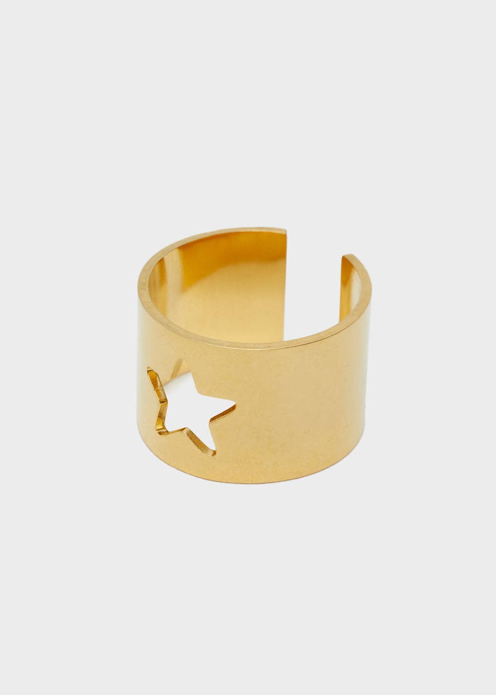 Anillo Dorado con Estrella