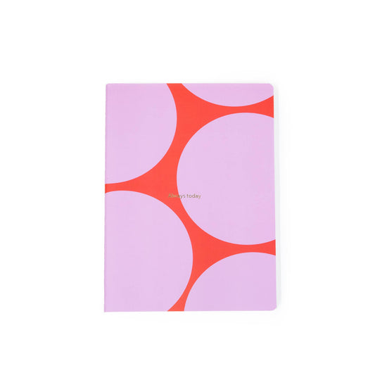 Cuaderno A5 Rosa Rojo