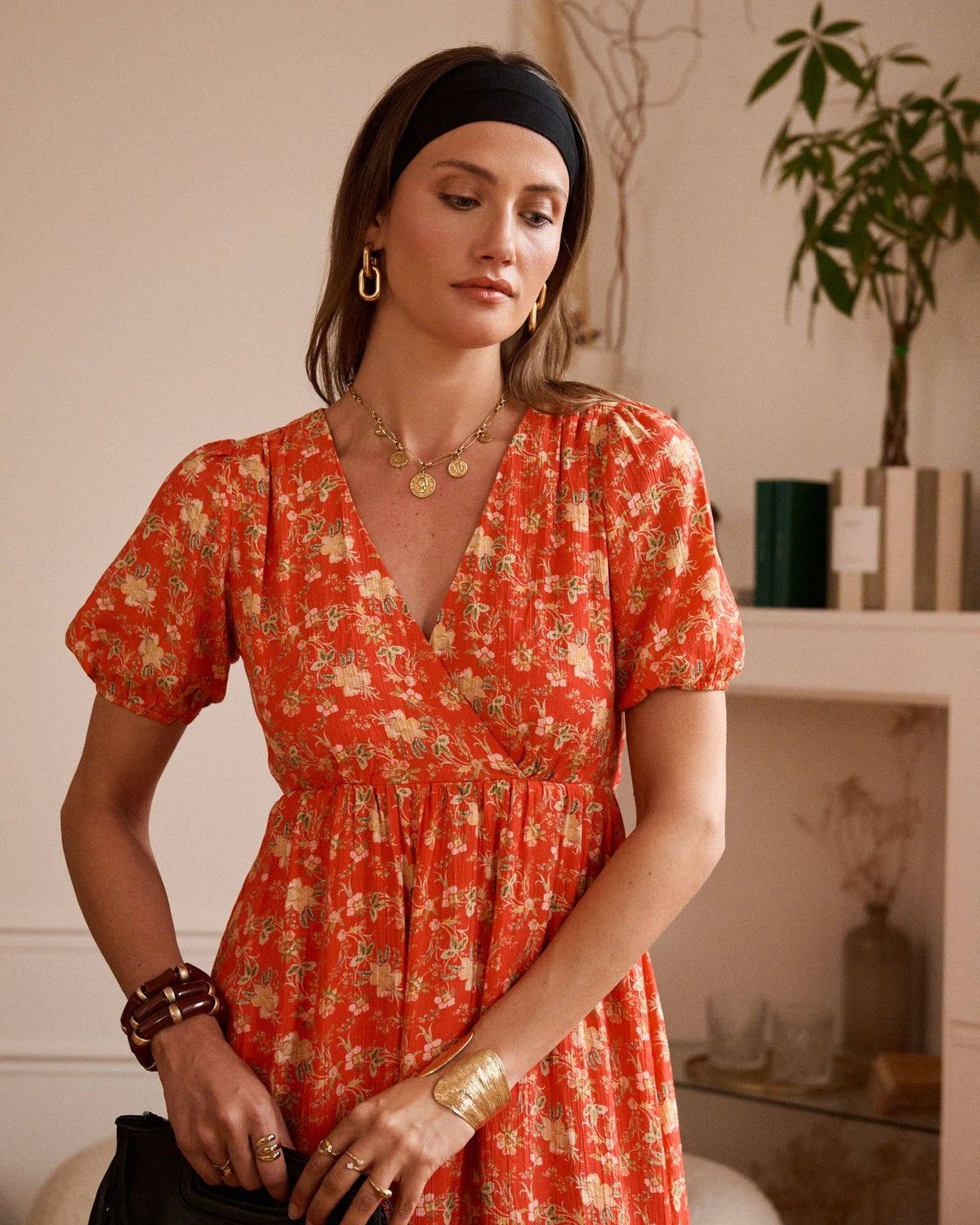 Vestido Falyne rojo