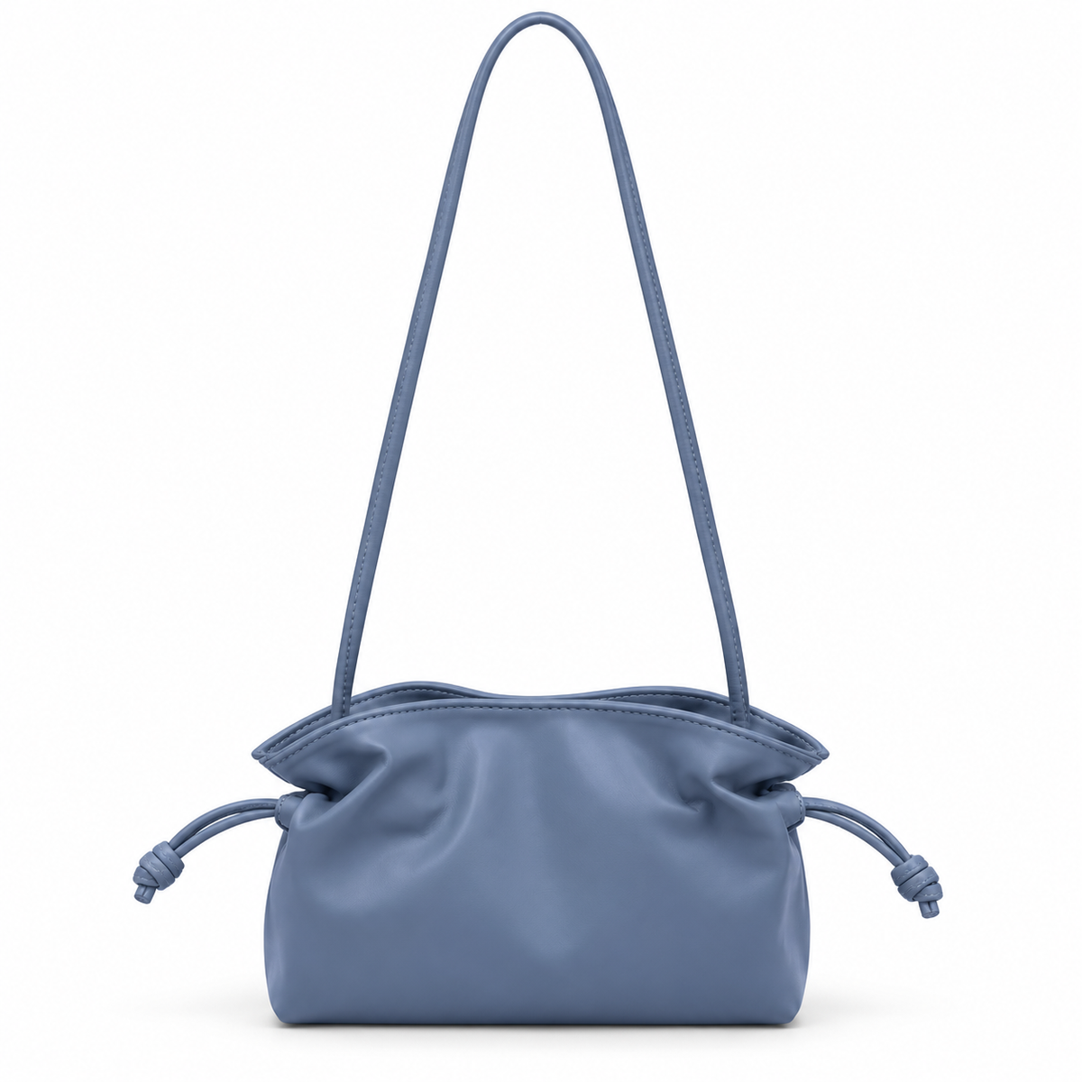 Bolso Bandolera Piel azul