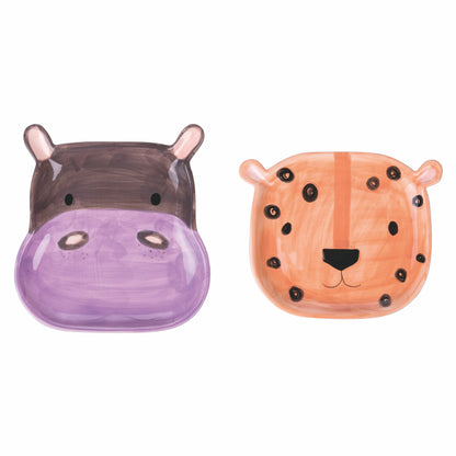 Plato Cerámica Hipopótamo