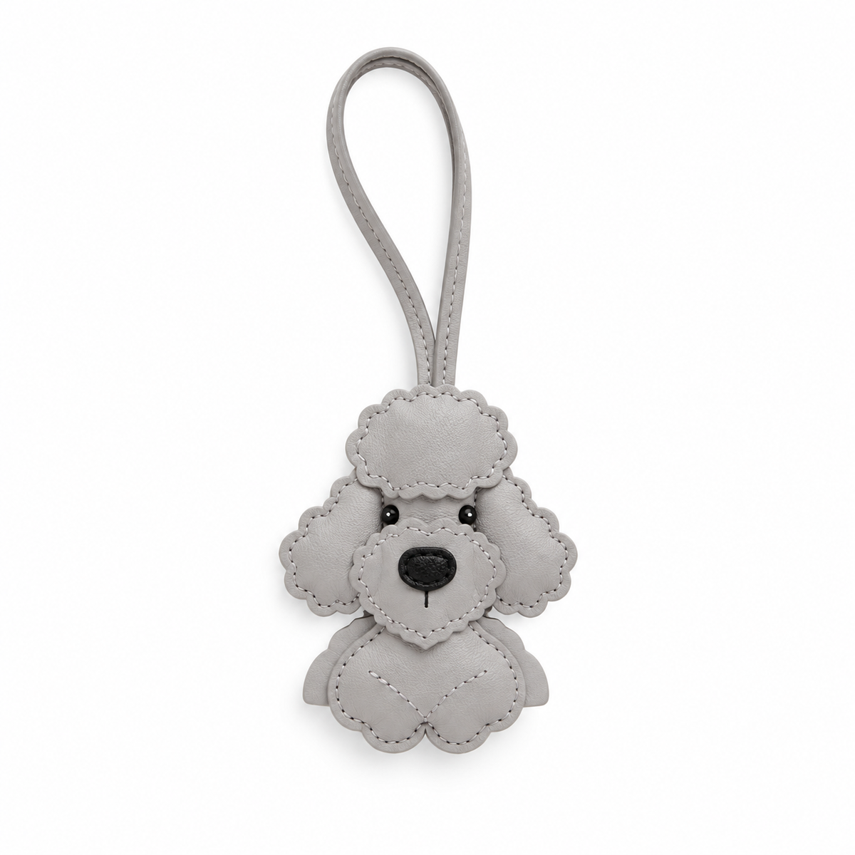 Charm caniche gris