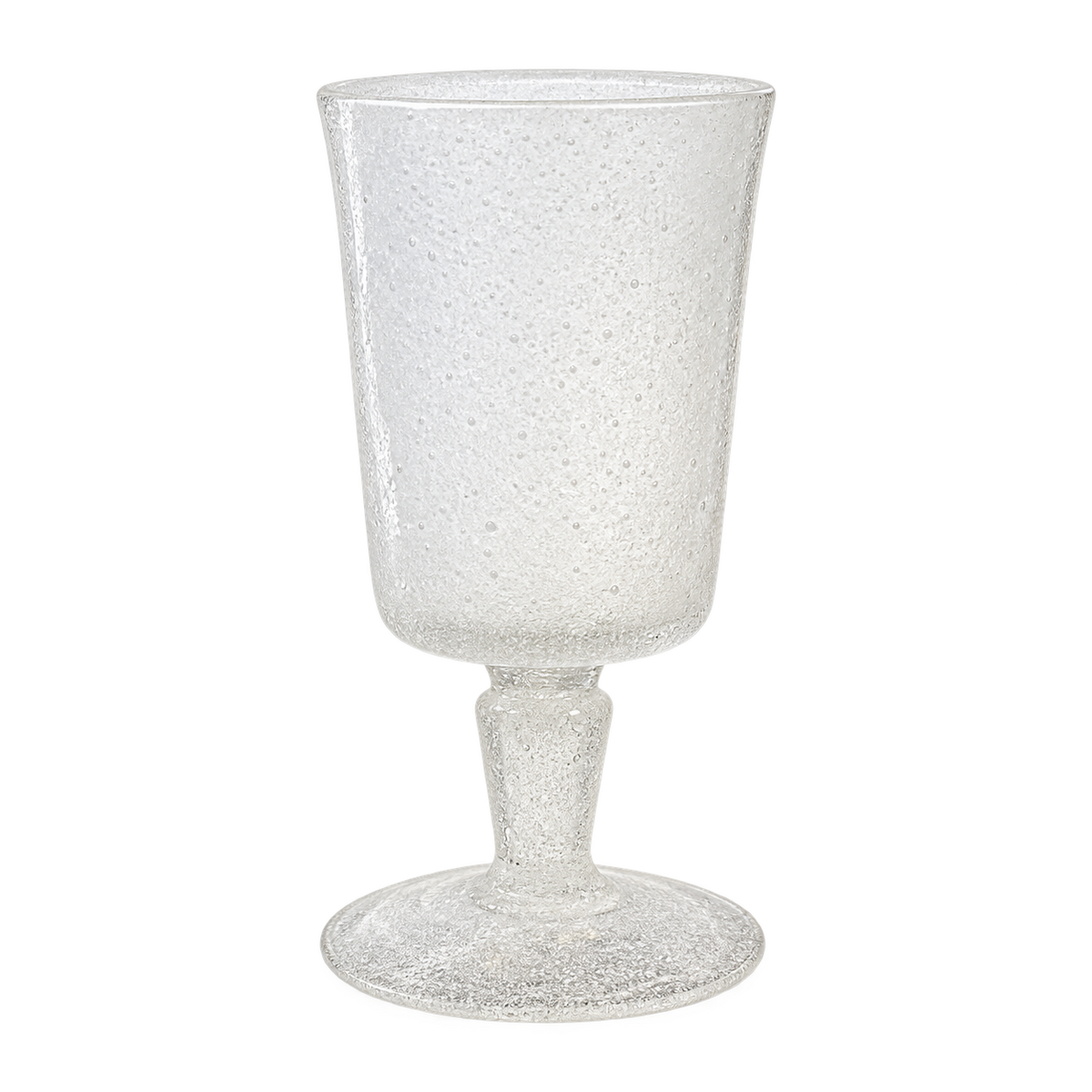 Copa Cristal Burbujitas Transparente