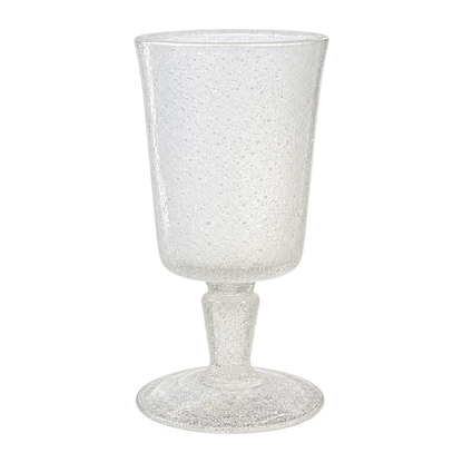 Copa Cristal Burbujitas Transparente