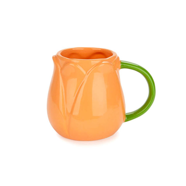Taza Tulipán Grande 400 ml Naranja