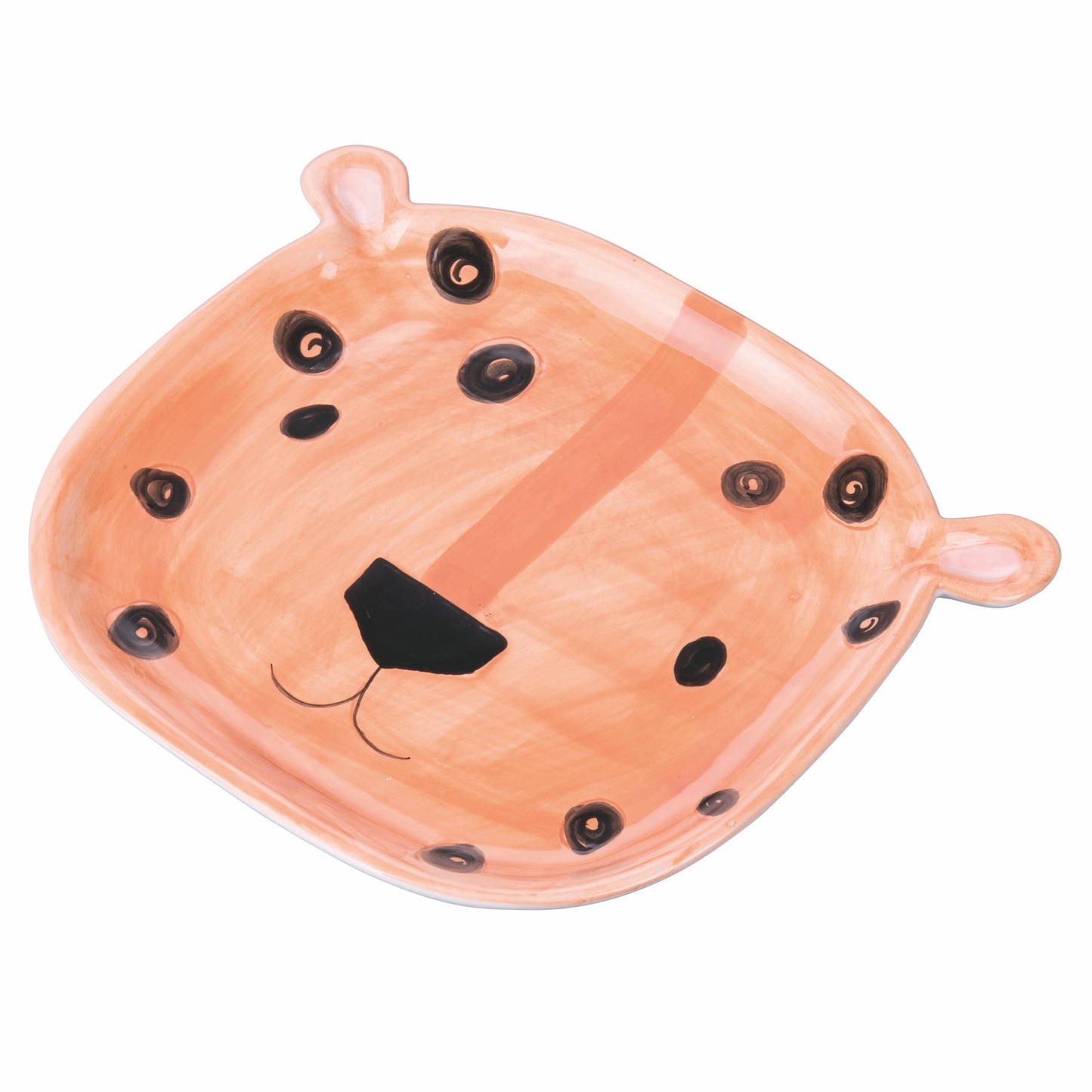 Plato Cerámica Hipopótamo