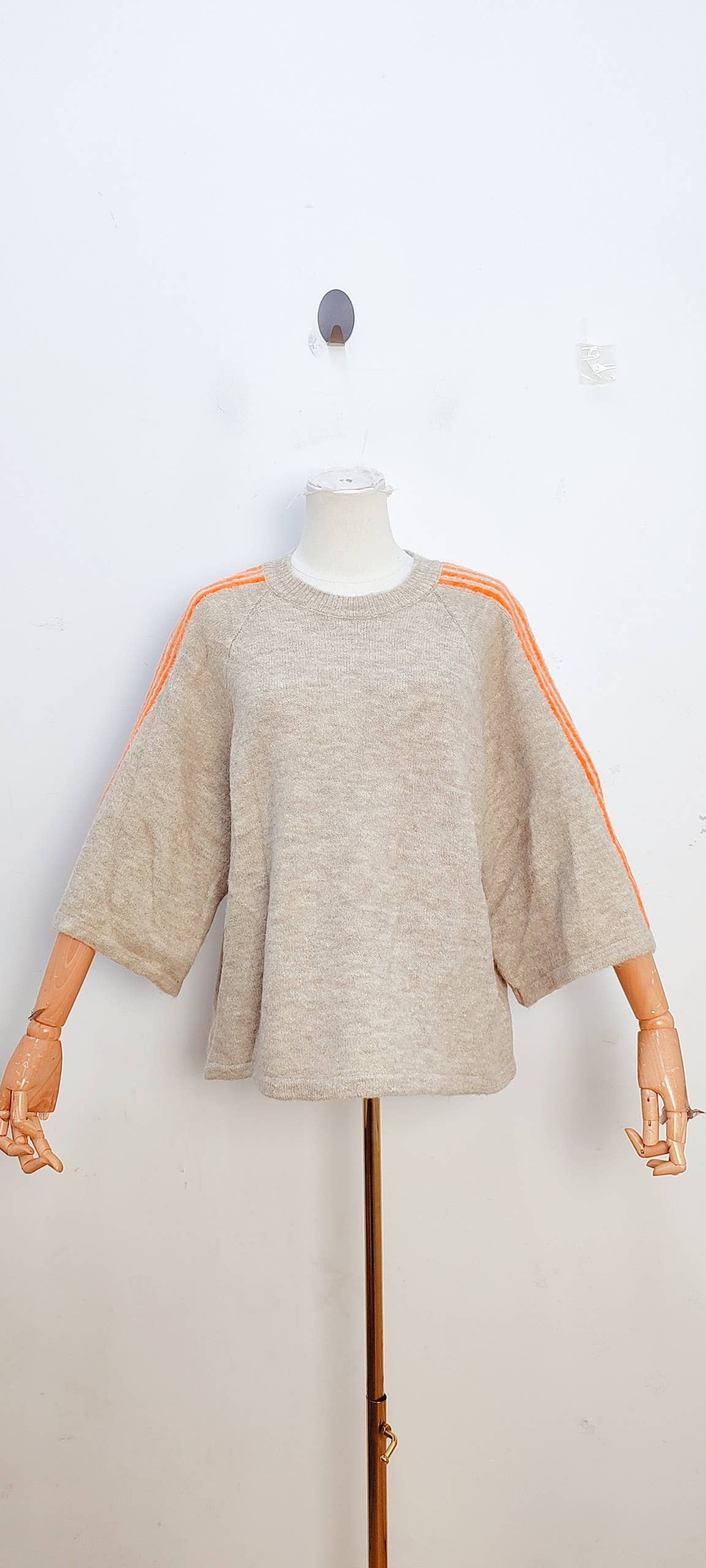 Jersey de punto burdeos