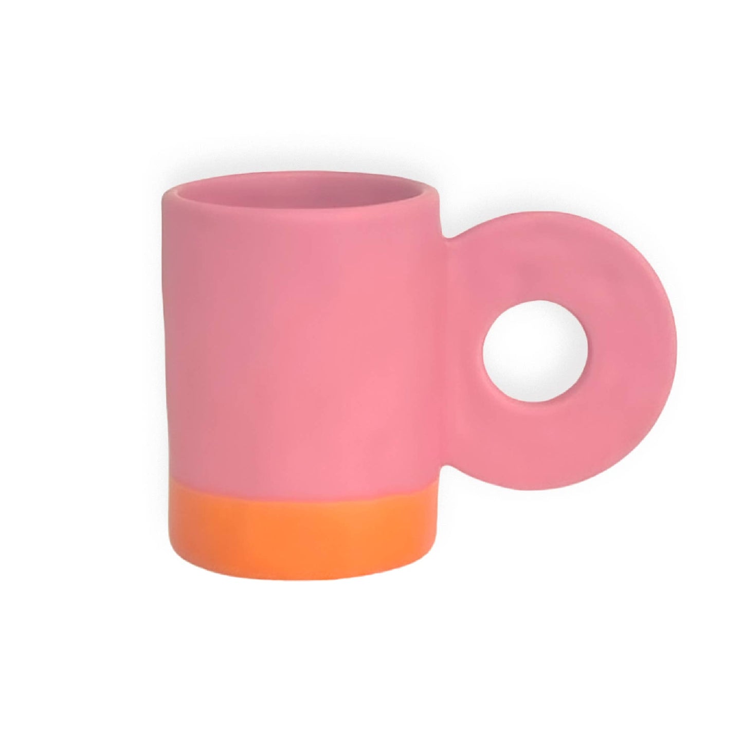 TAZA DE CERÁMICA ROSA HF