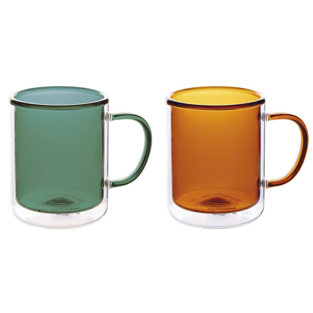 Taza Marrón con Doble Fondo