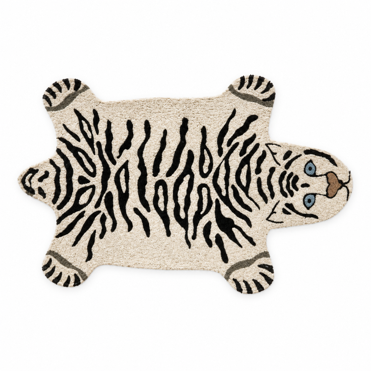 Felpudo Tigre Blanco