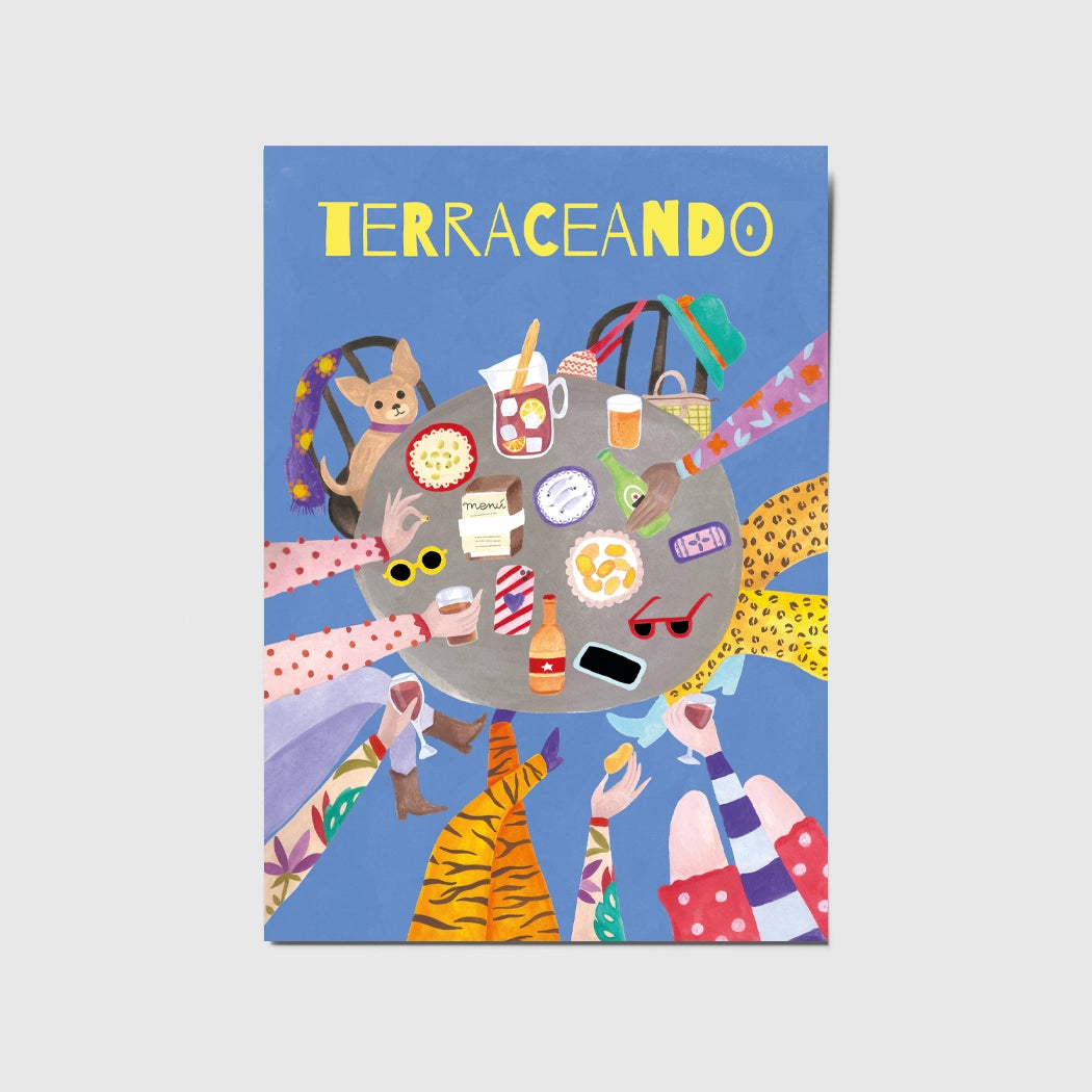 A6 Card or Postcard with Envelope Madrid 2