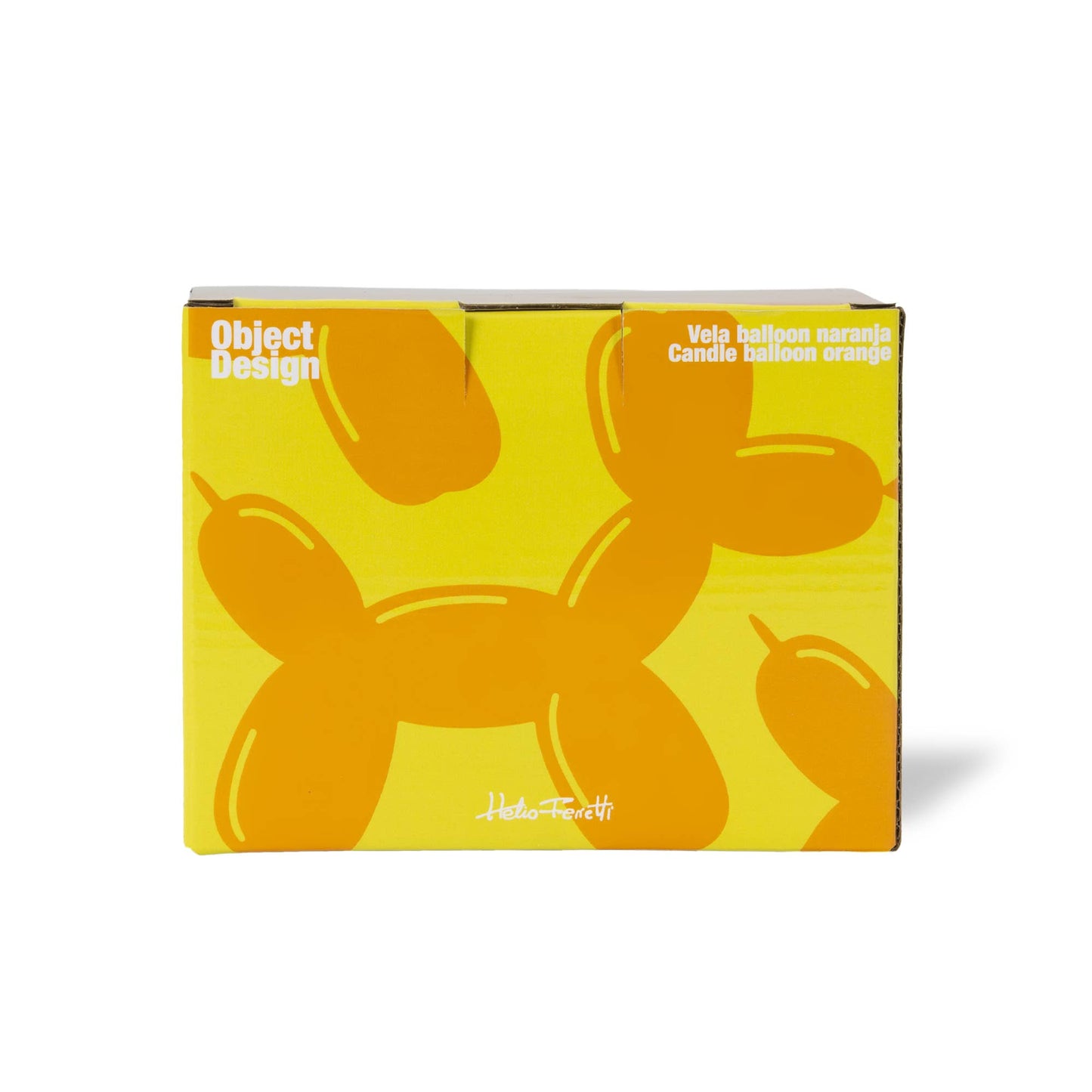 Vela Perro Globo Naranja