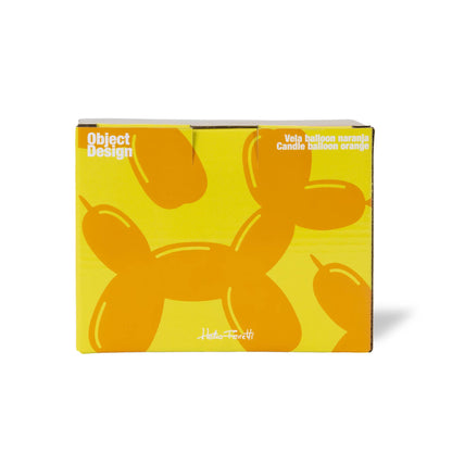 Vela Perro Globo Naranja