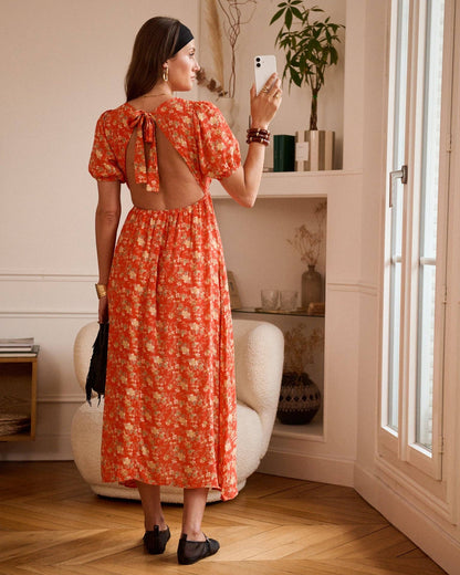 Vestido Falyne rojo