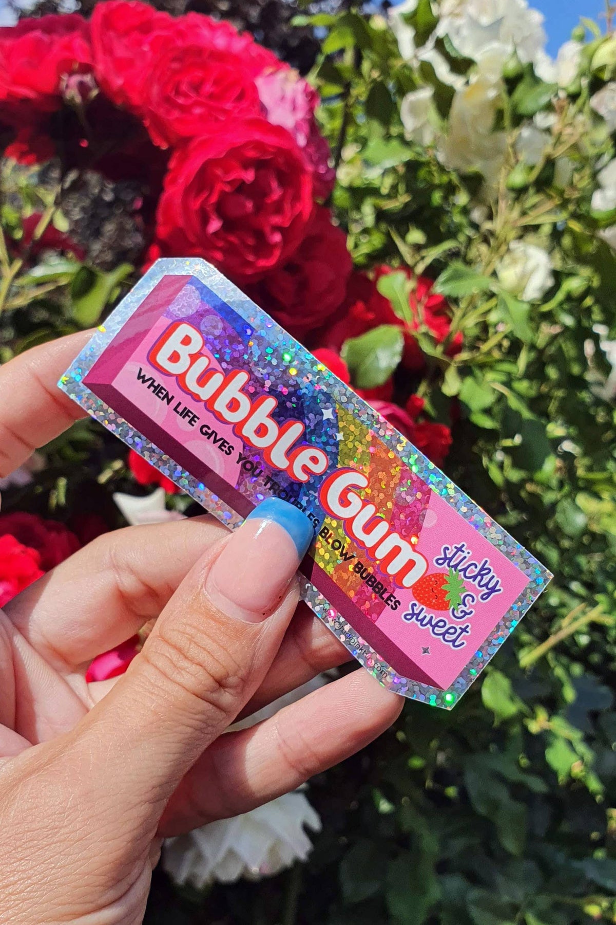 Pegatina Chicle