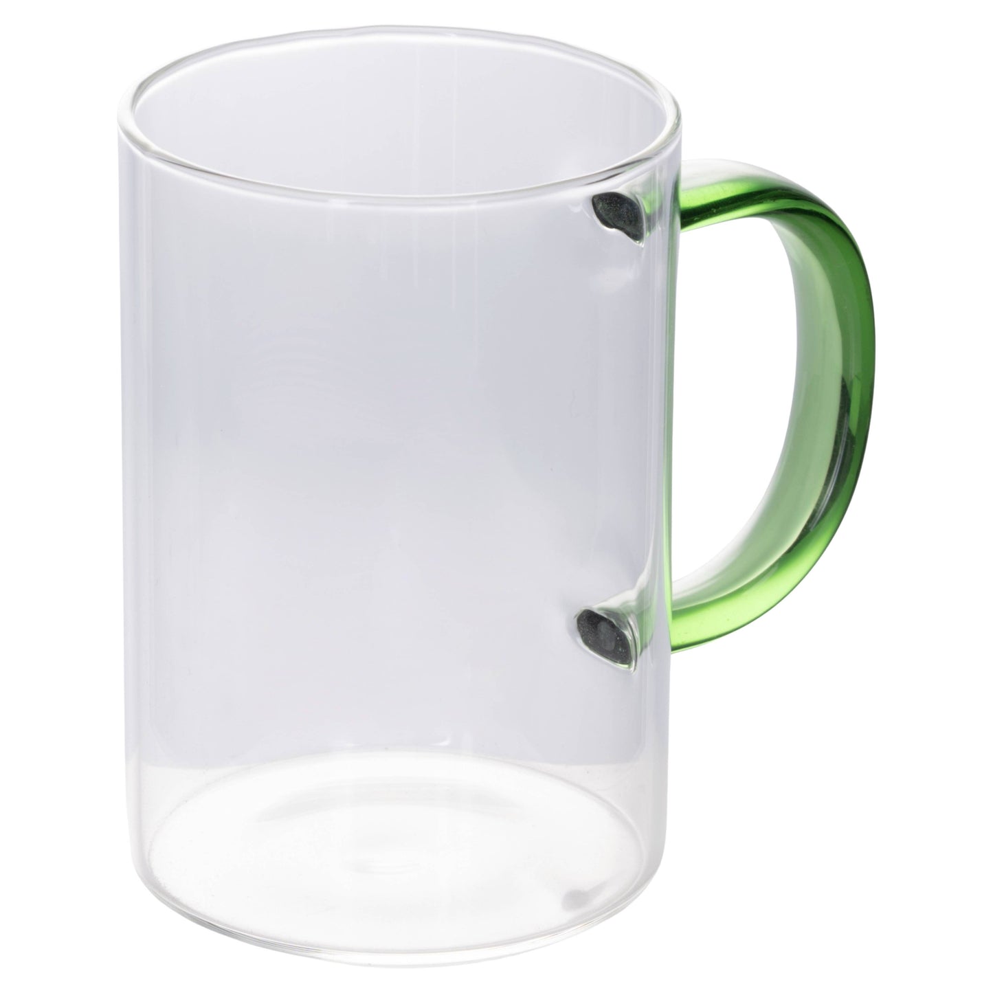 Taza Grande Cristal Asa Colores Azul Marino