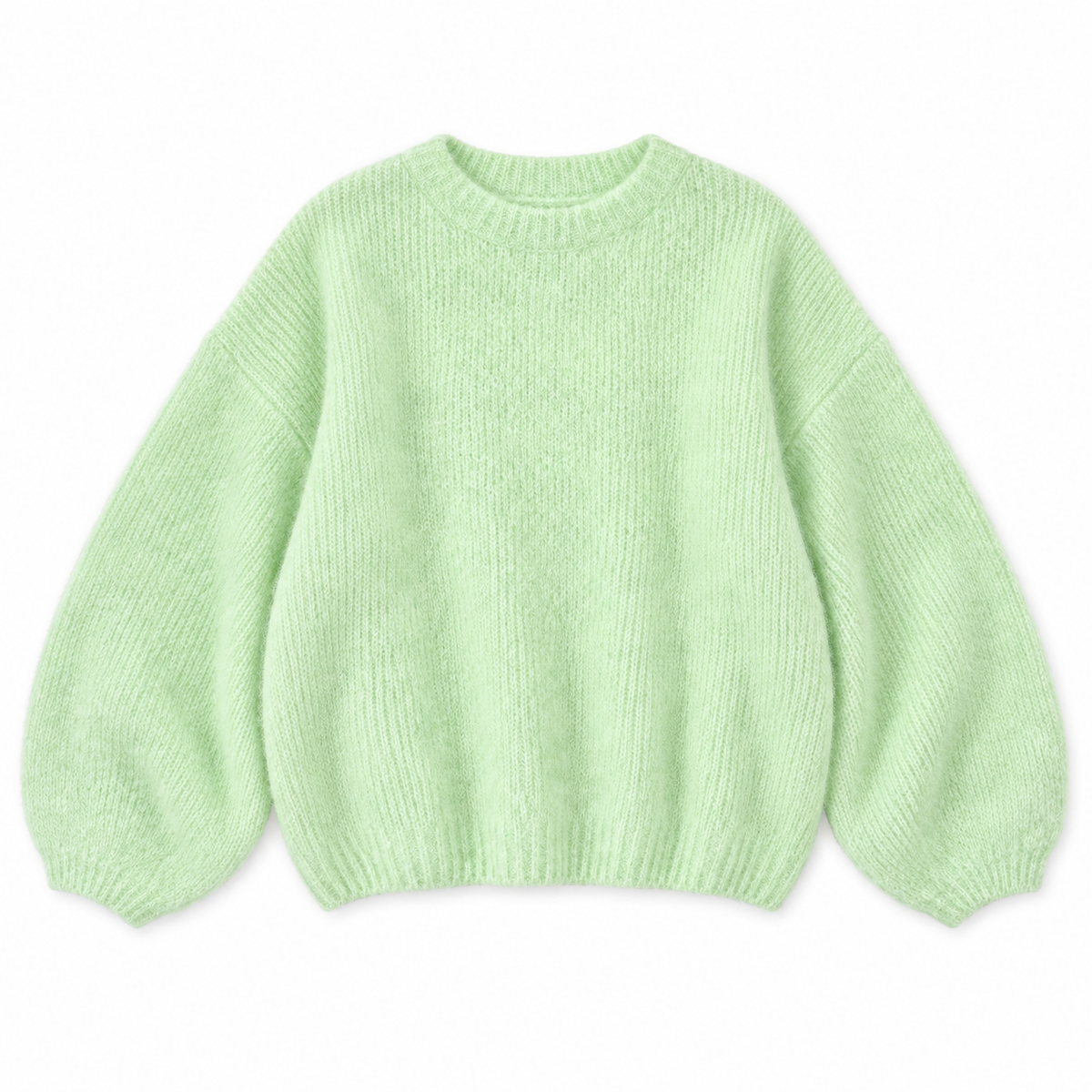 Jersey Manga Larga Abullonada Verde