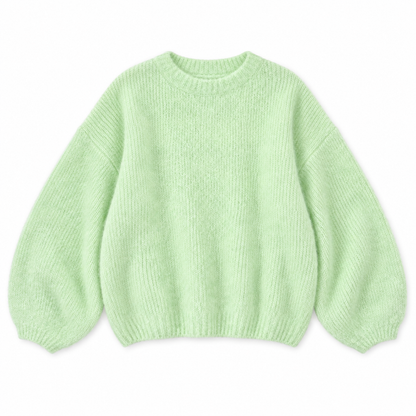 Jersey Manga Larga Abullonada Verde