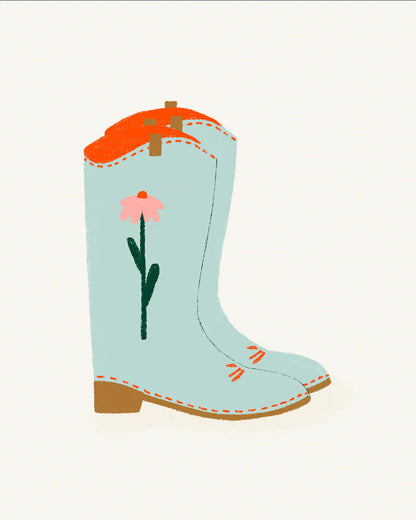 Lámina Botas Cowboy