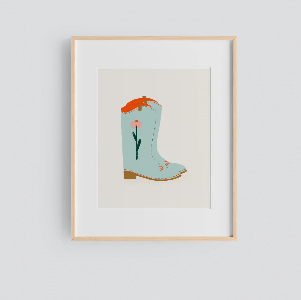 Lámina Botas Cowboy