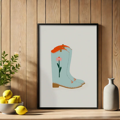 Lámina Botas Cowboy