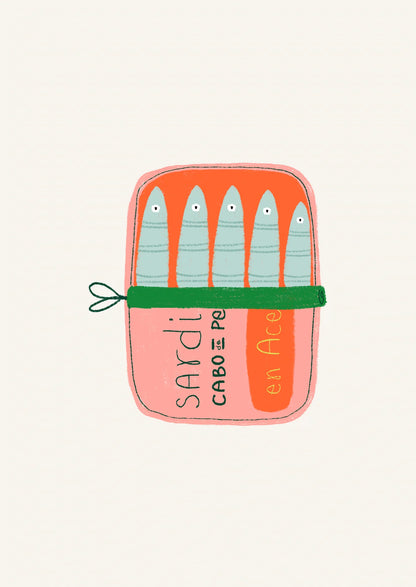 Lámina Lata de Sardinas