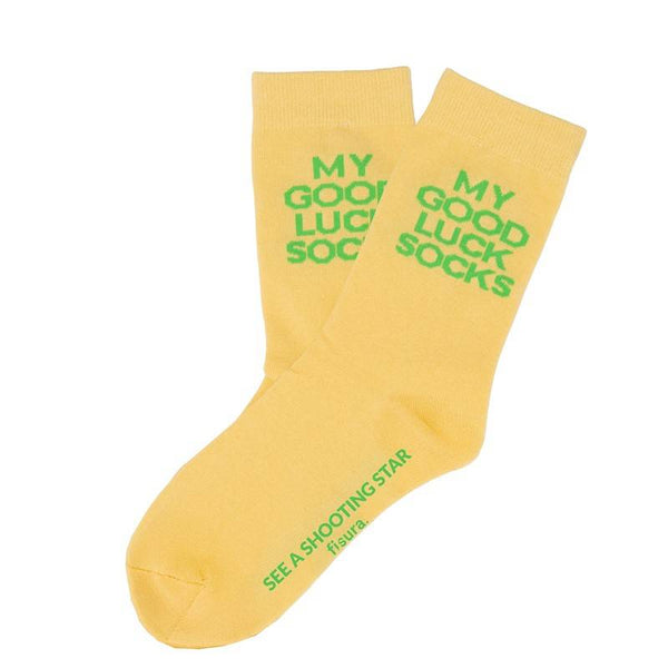 Calcetines Unisex My Good Luck Socks Amarillo