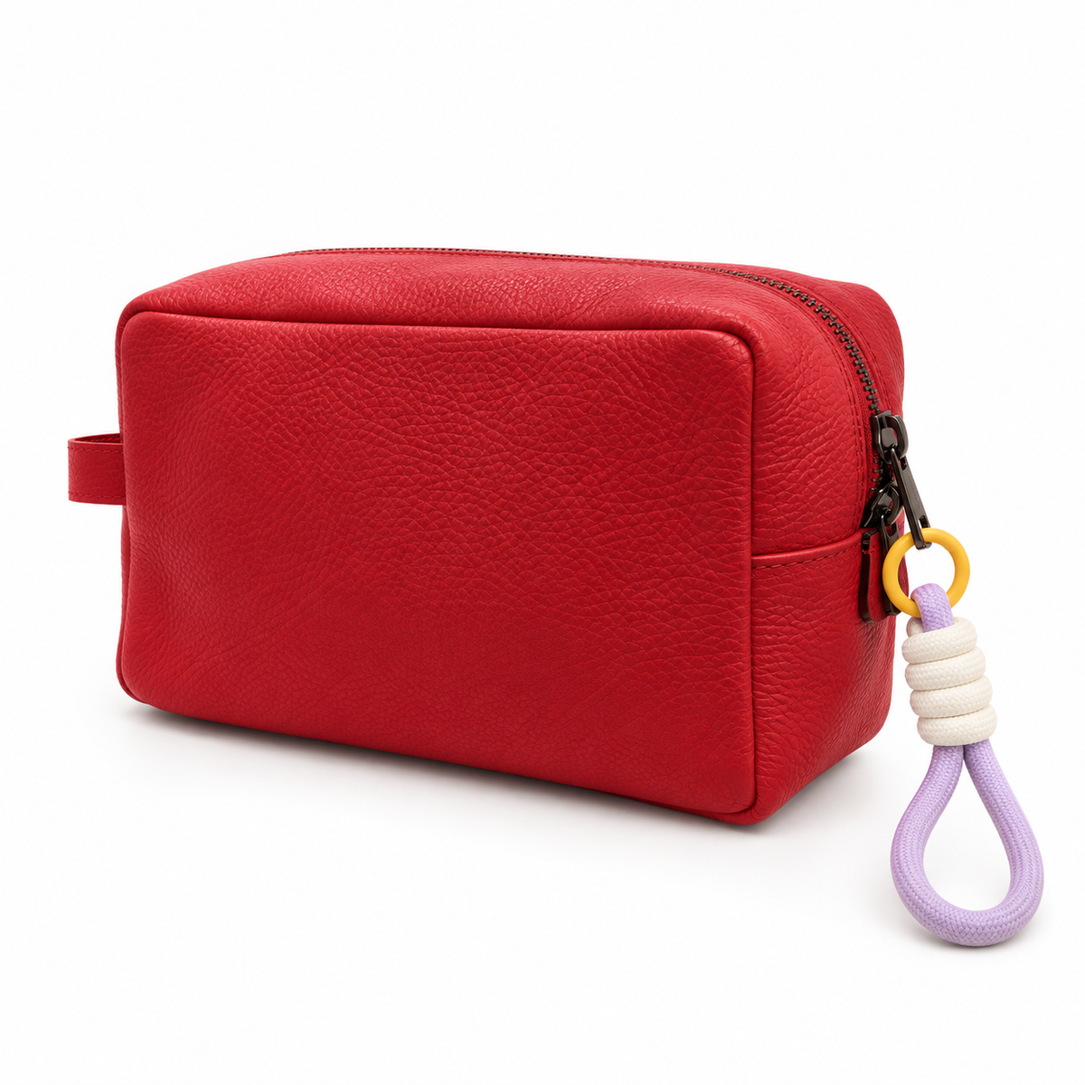 Neceser Piel Hombre - Rojo