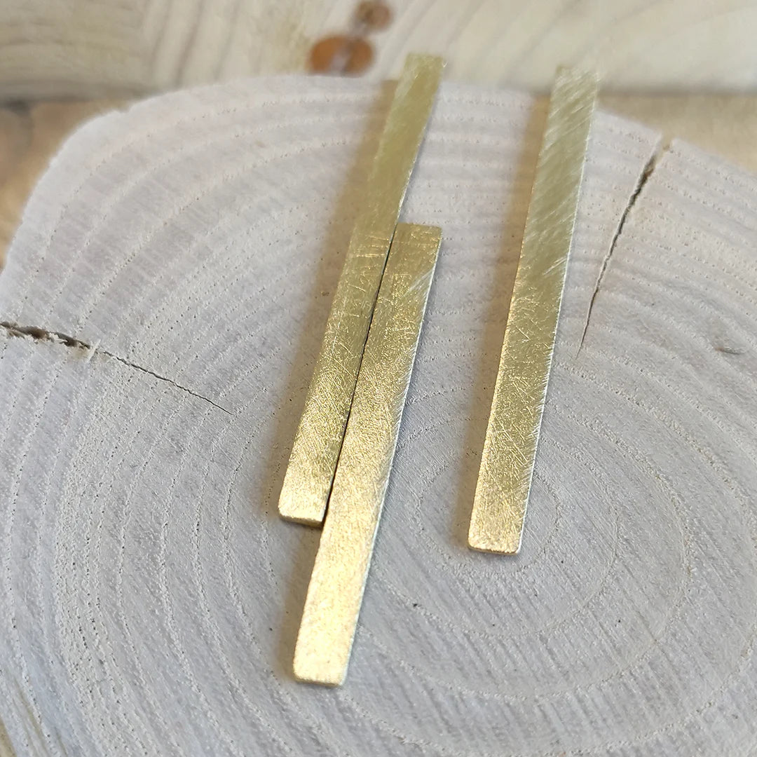 Pendientes Lúa Doble Barra y Barra