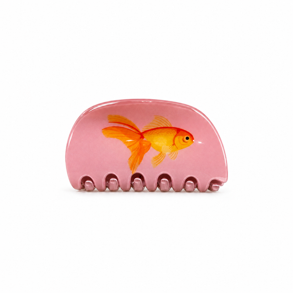Pinza de pelo con animales — Pez