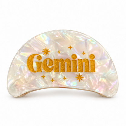 Pinza Horóscopo Zodiaco Resina Géminis