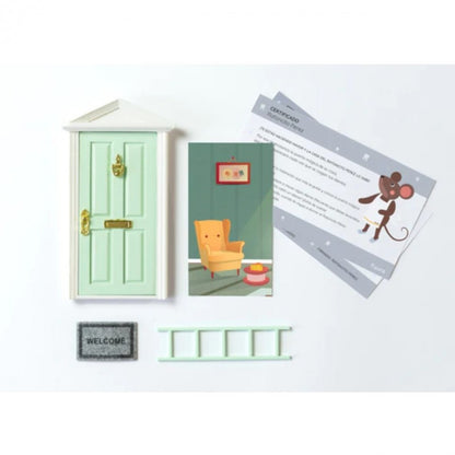 Puerta Ratoncito Pérez Verde Menta