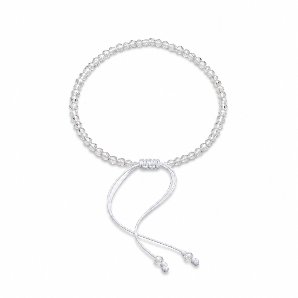 Pulsera Piedras Naturales - Mica morada