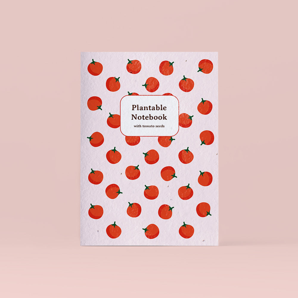 Libreta plantable de tomate